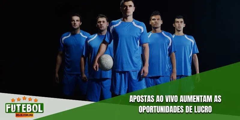 Apostas ao vivo aumentam as oportunidades de lucro