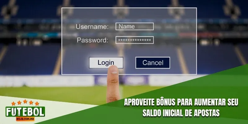Aproveite bônus para aumentar seu saldo inicial de apostas