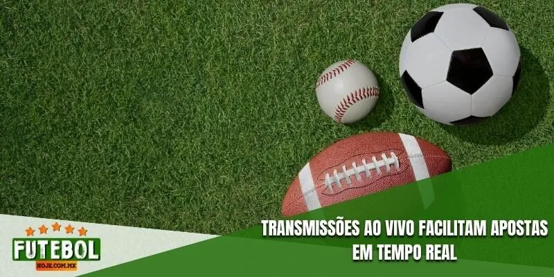 Transmissões ao vivo facilitam apostas em tempo real