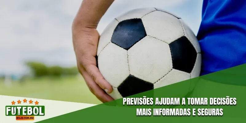 Previsões ajudam a tomar decisões mais informadas e seguras